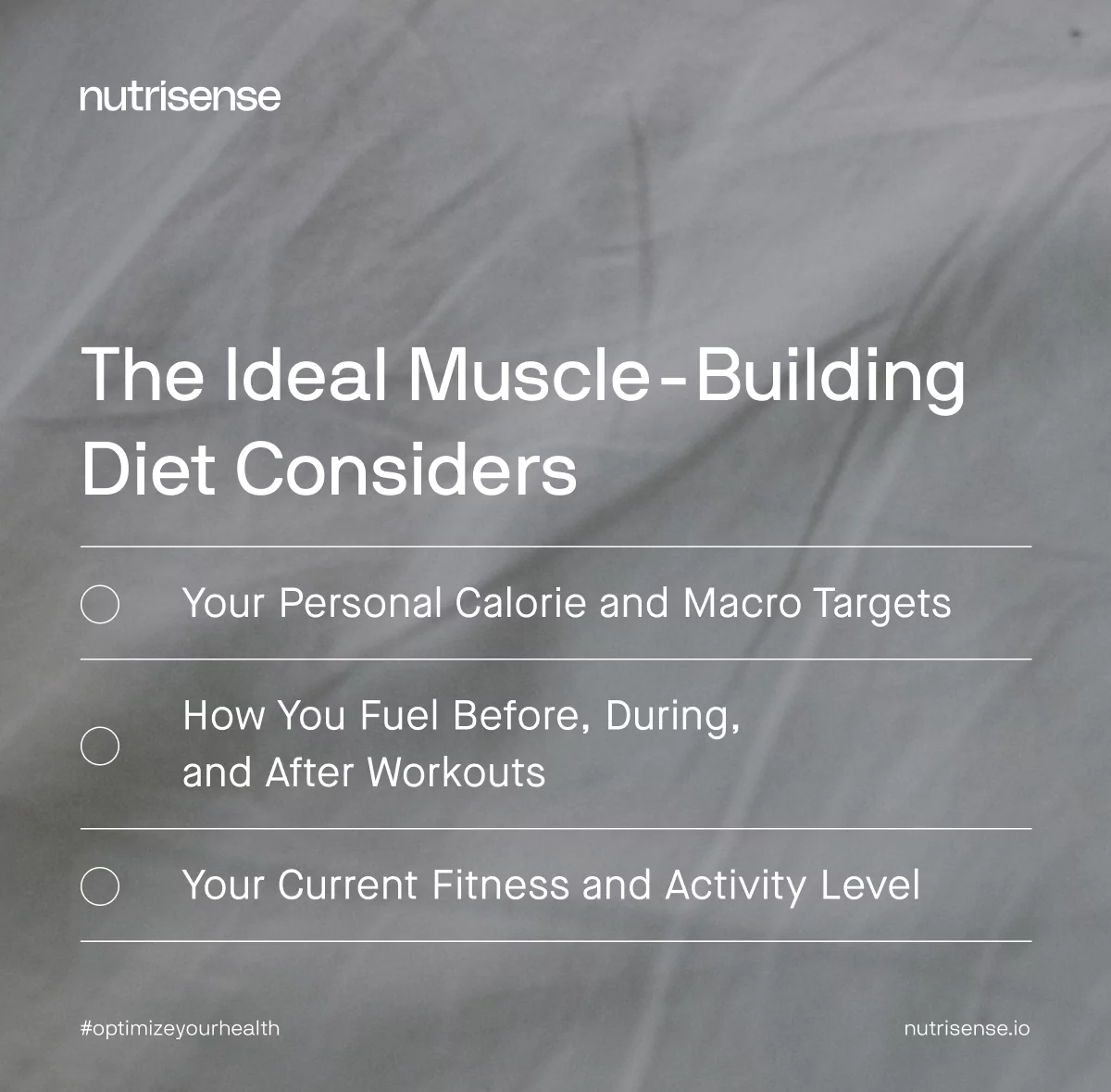 ideal diet for muscle-building