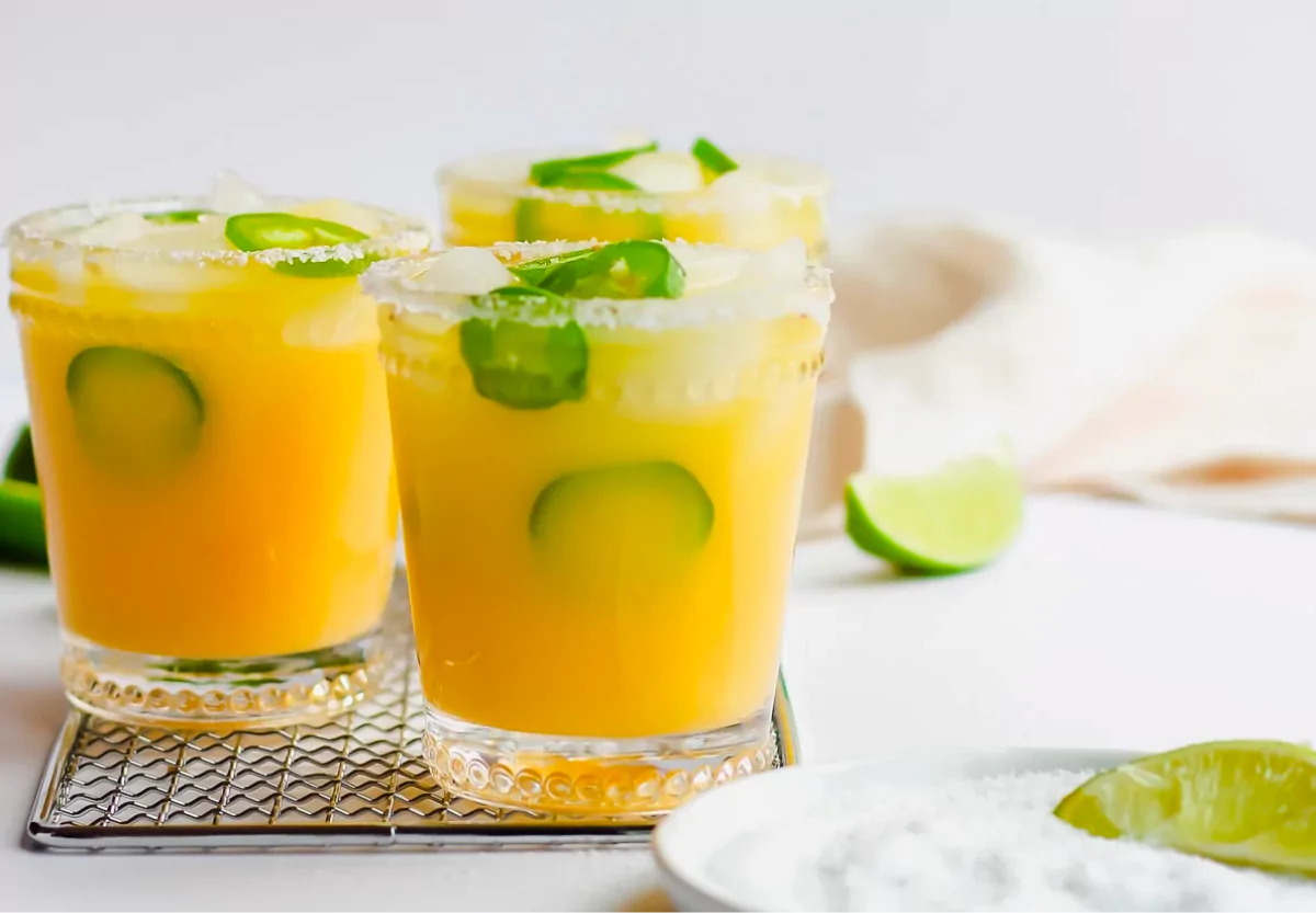 spicy margarita mocktail